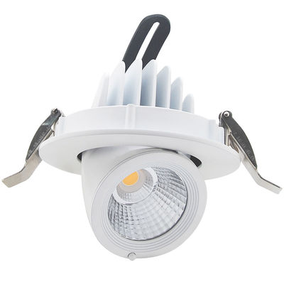 品質  White Adjustable LED Recessed Lighting SCR Dimming 15W 5000K 110mm 工場